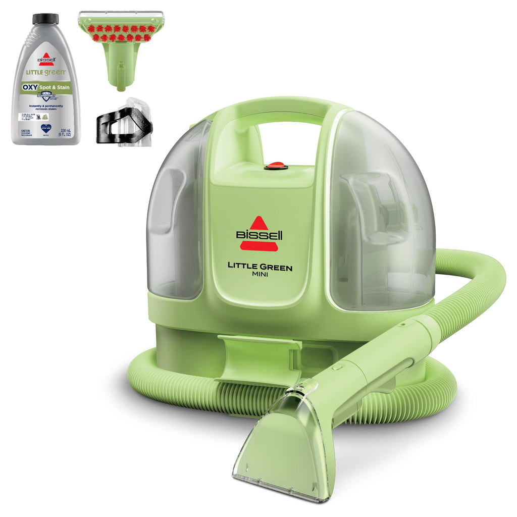 BISSELL Little Green – Nettoyeur Portable pour Tapis, Canapés & Voiture